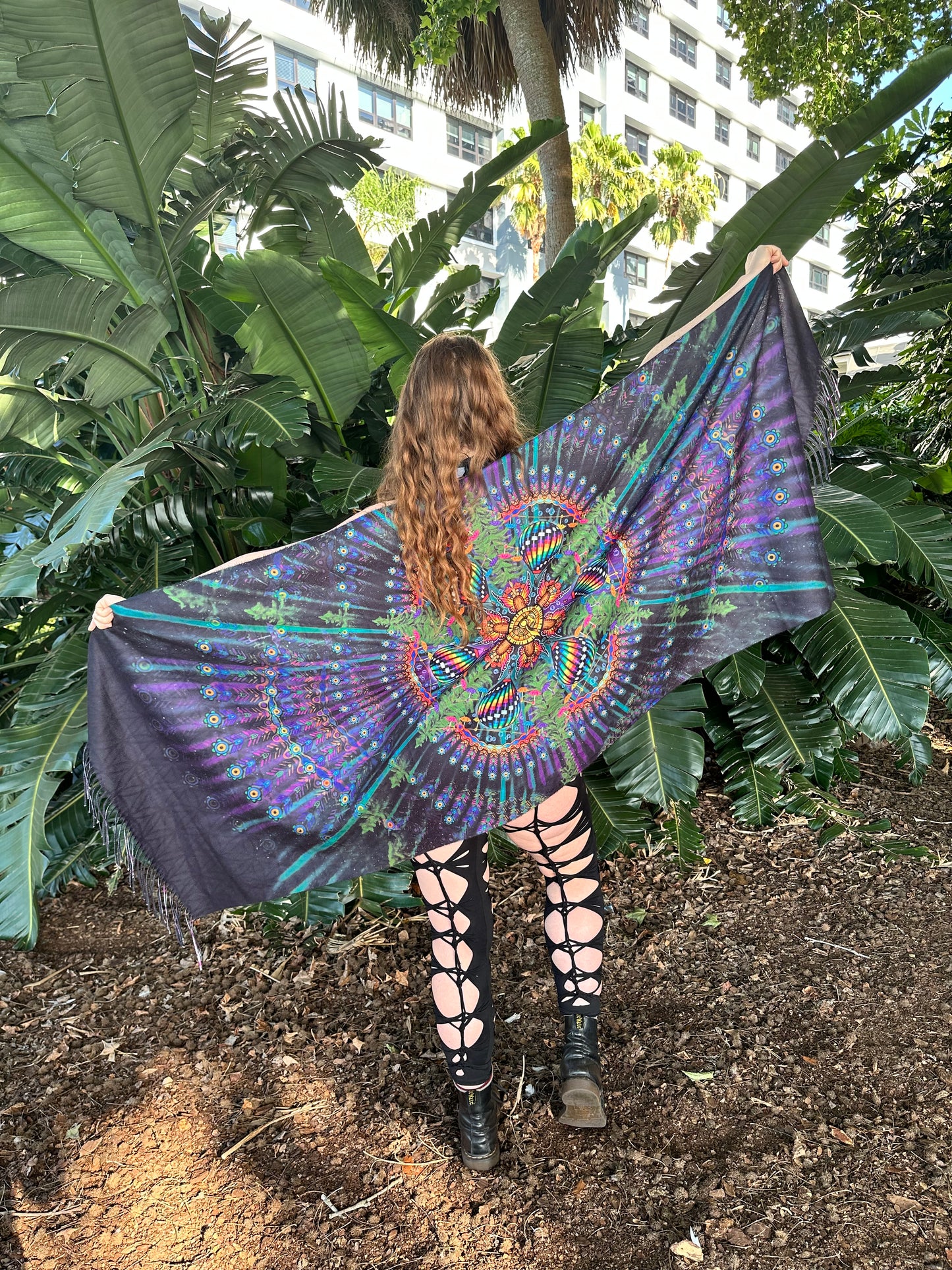 Into The Forest Pashmina Scarf Limited Edition