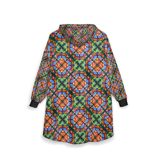 Copy of Copy of Sacred Succulence Hooded Blanket