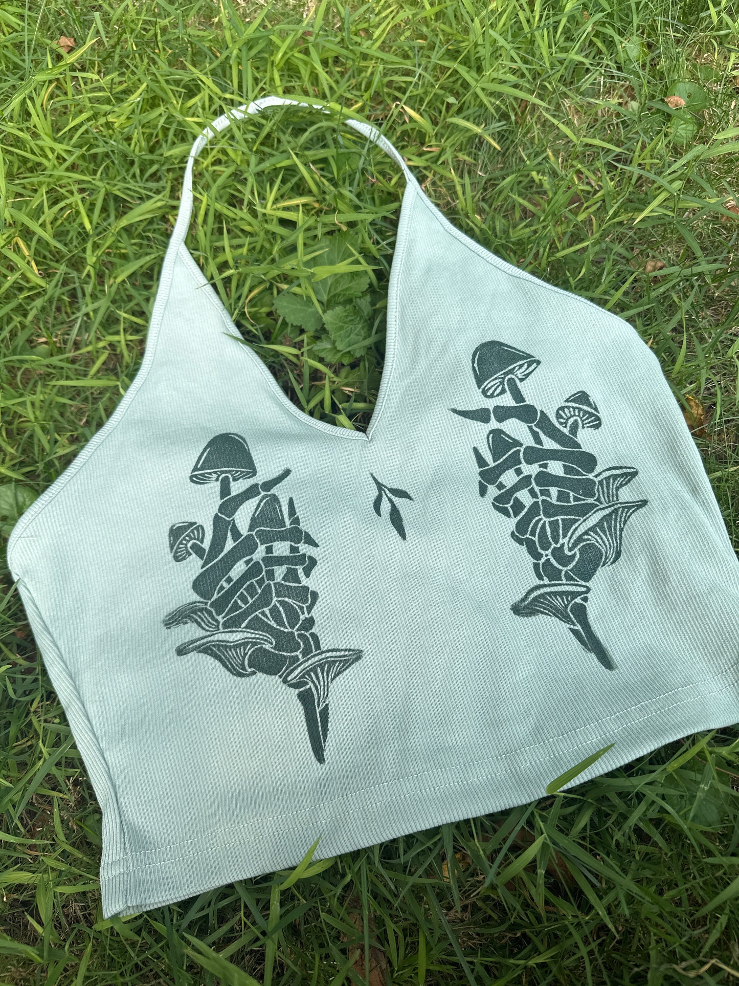 Fungi Fingers Crop Top-small