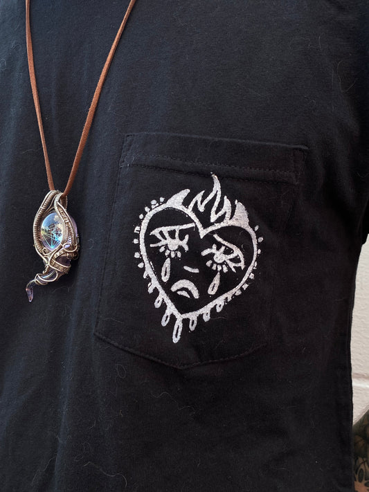 Devil Tears Men’s Pocket Tee - *Medium*