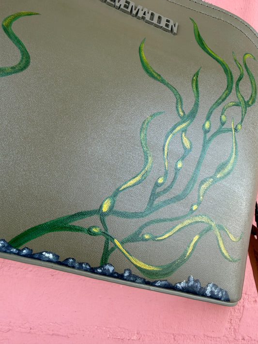 Hand Painted Kelp Bag