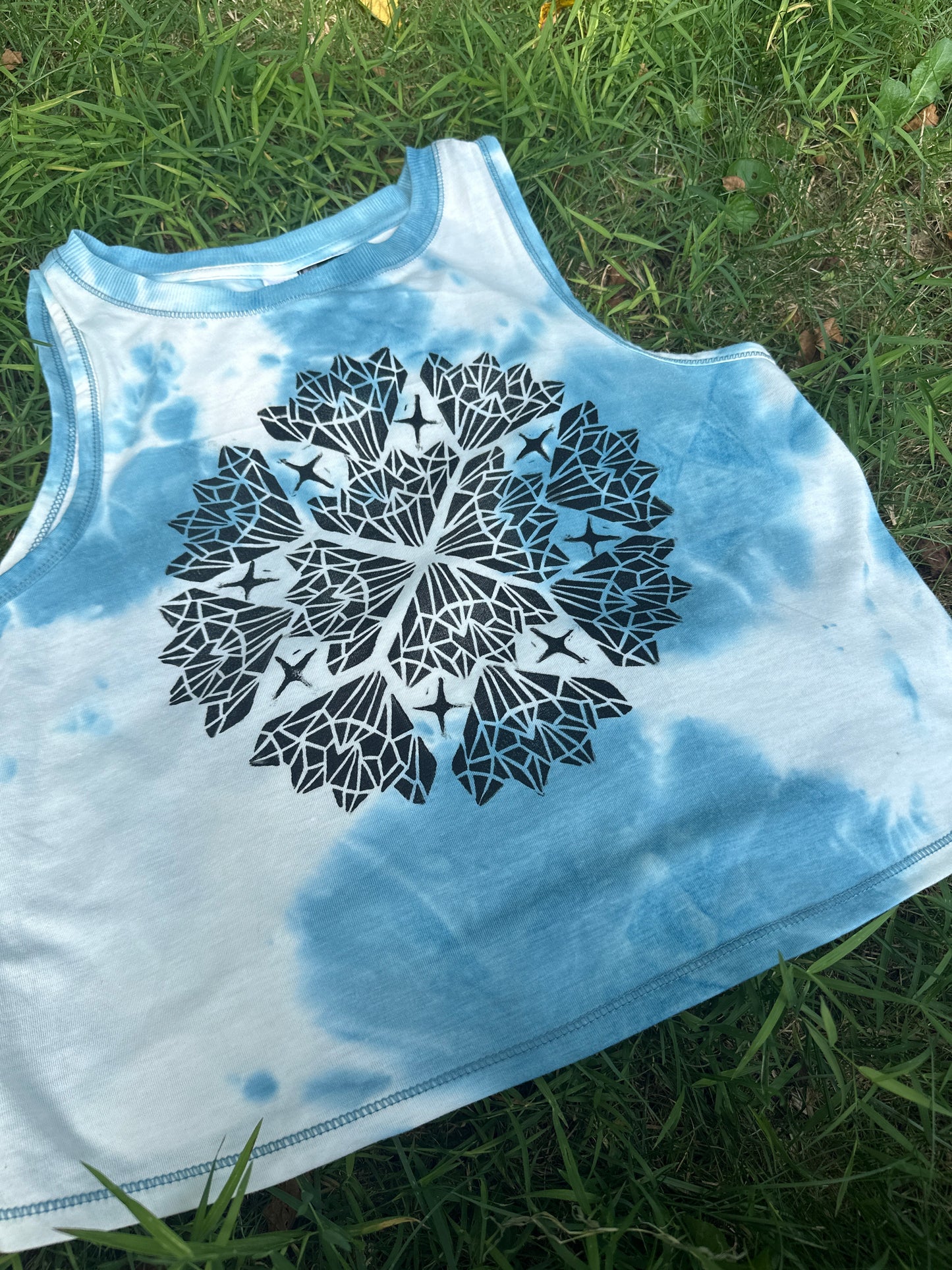 Crystal Cluster Crop Top-small