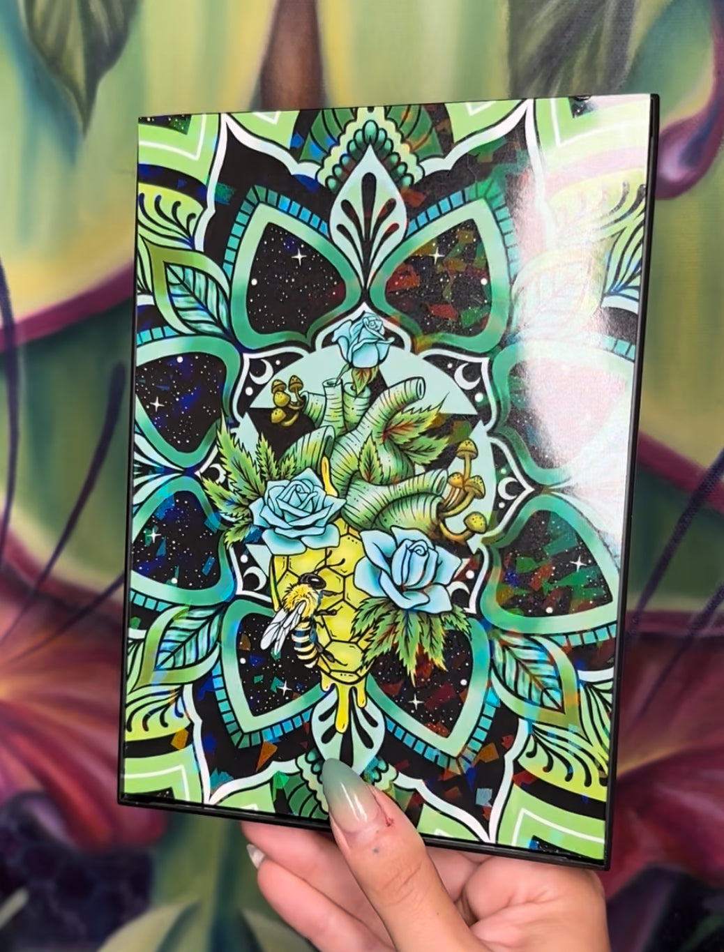 Limited Edition Holographic Heart Chakra