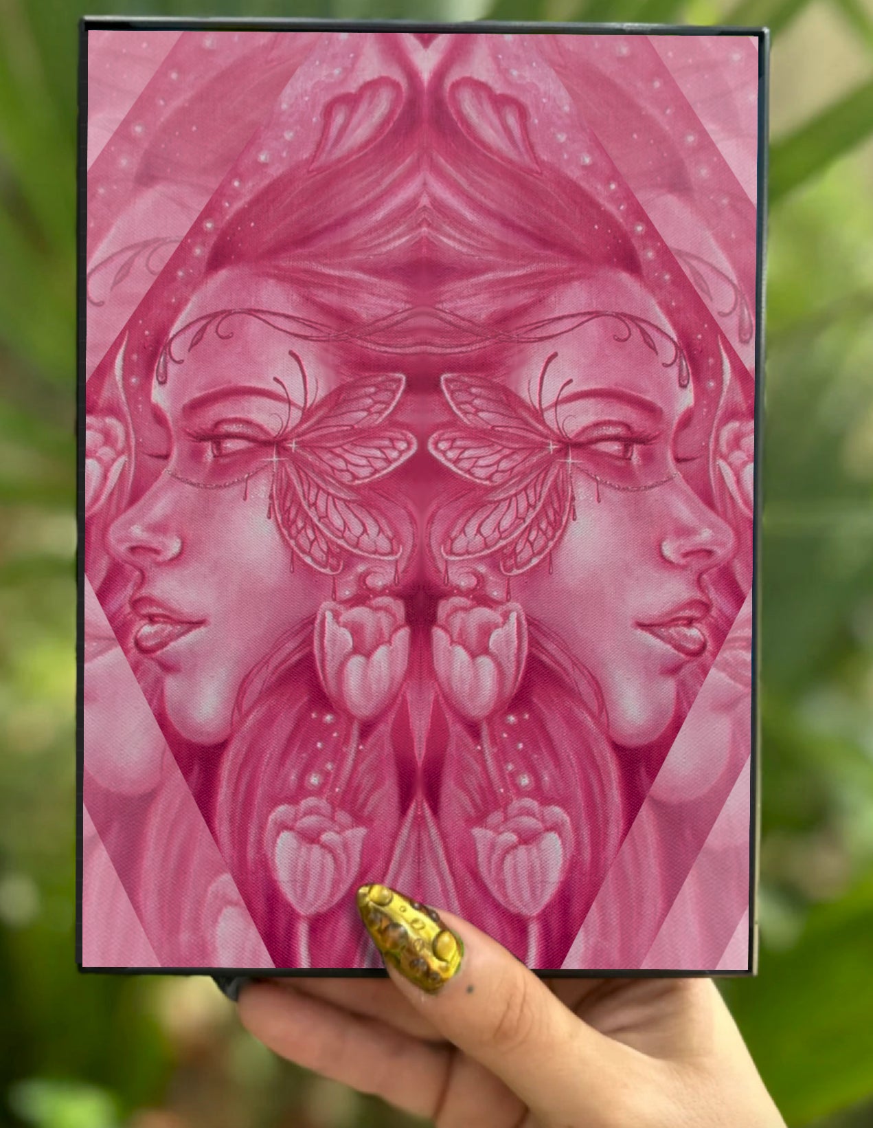 (Dropping 2/14/26) Persephone Limited Edition Holographic Framed Prints