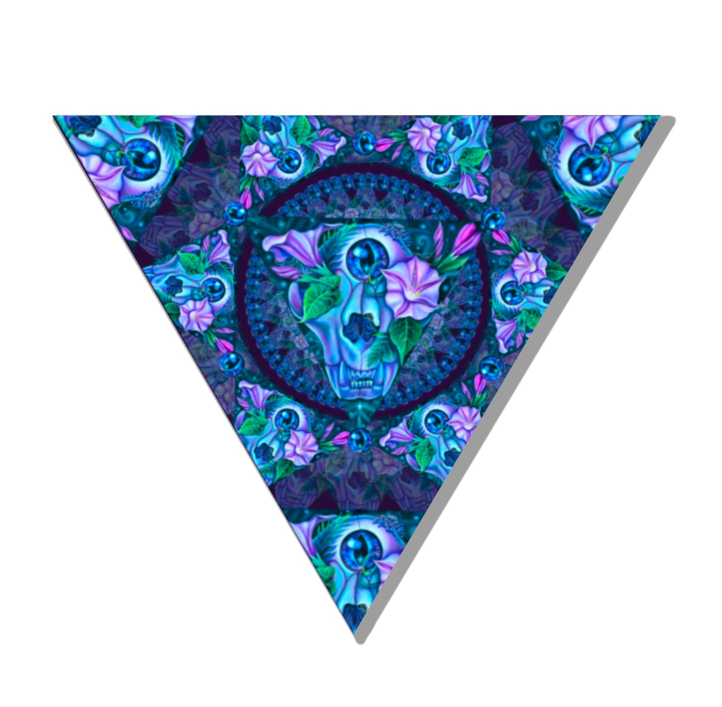 Stellements Kalidescope Triangle canvas print