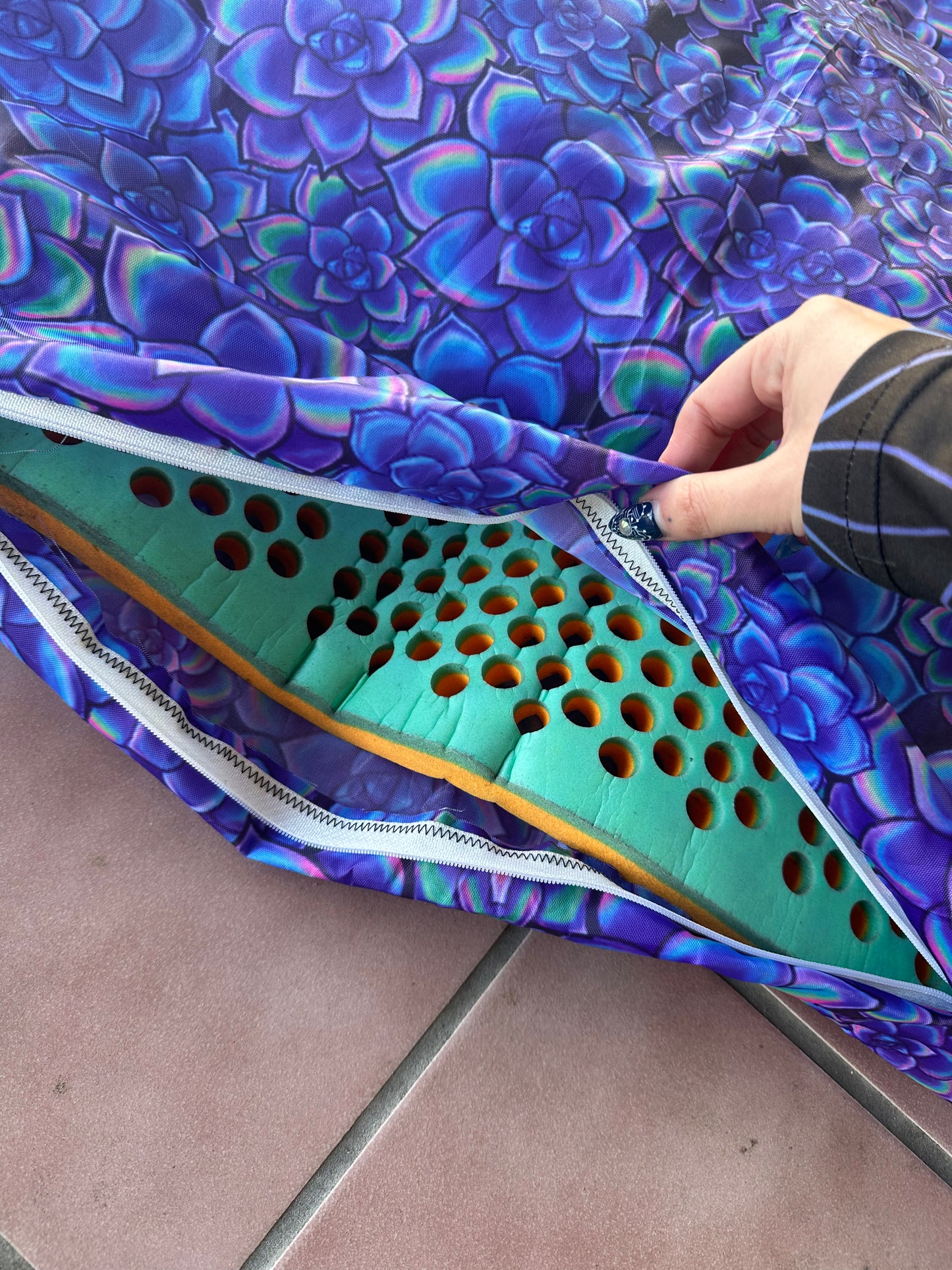 Foam mat cover
