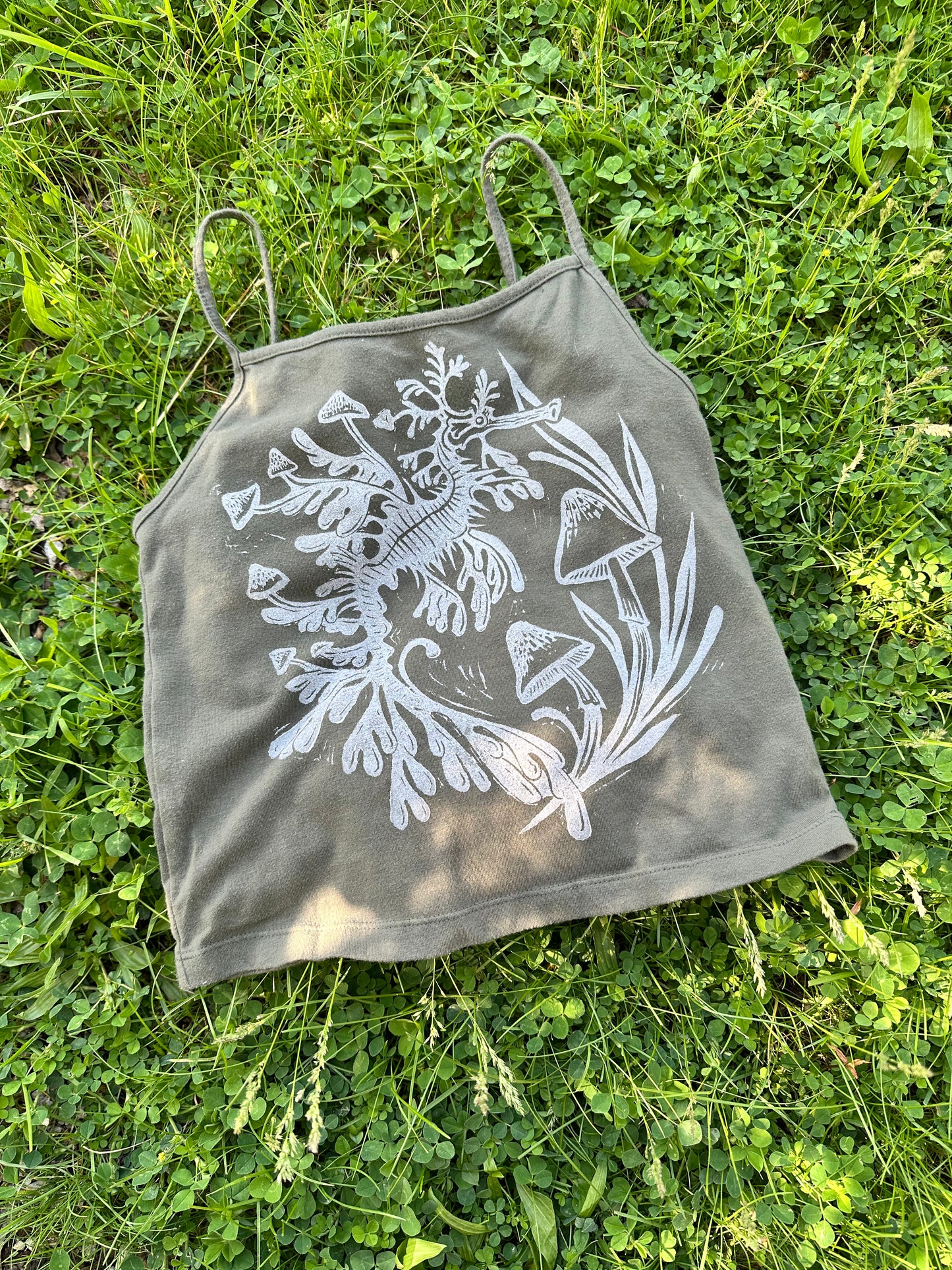 Sea Dragon crop top (small)