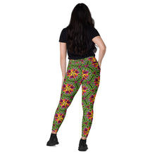 Load image into Gallery viewer, Monstera Madness Pocket Leggings