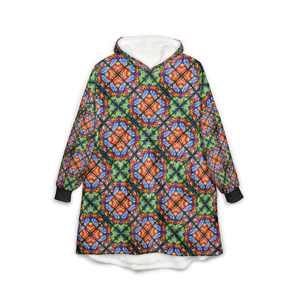 Copy of Copy of Sacred Succulence Hooded Blanket