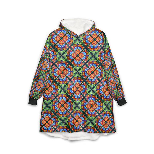 Copy of Copy of Sacred Succulence Hooded Blanket