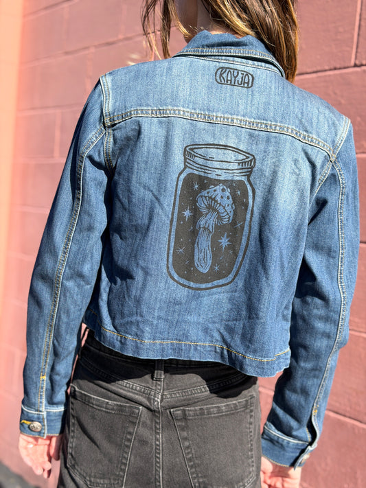 Mushroom Jar Denim Jacket *Small*