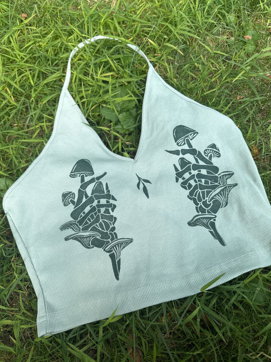 Fungi Fingers Crop Top-small