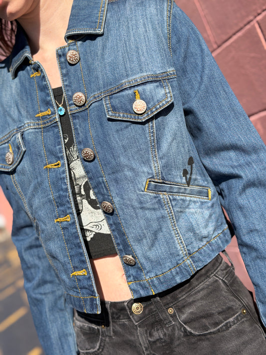 Mushroom Jar Denim Jacket *Small*