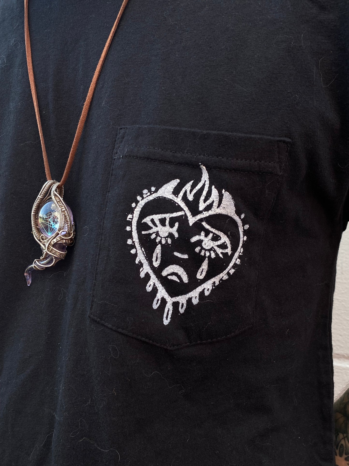 Devil Tears Men’s Pocket Tee - *Medium*
