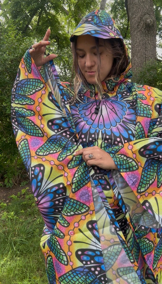 Forest Fairy Rain Poncho