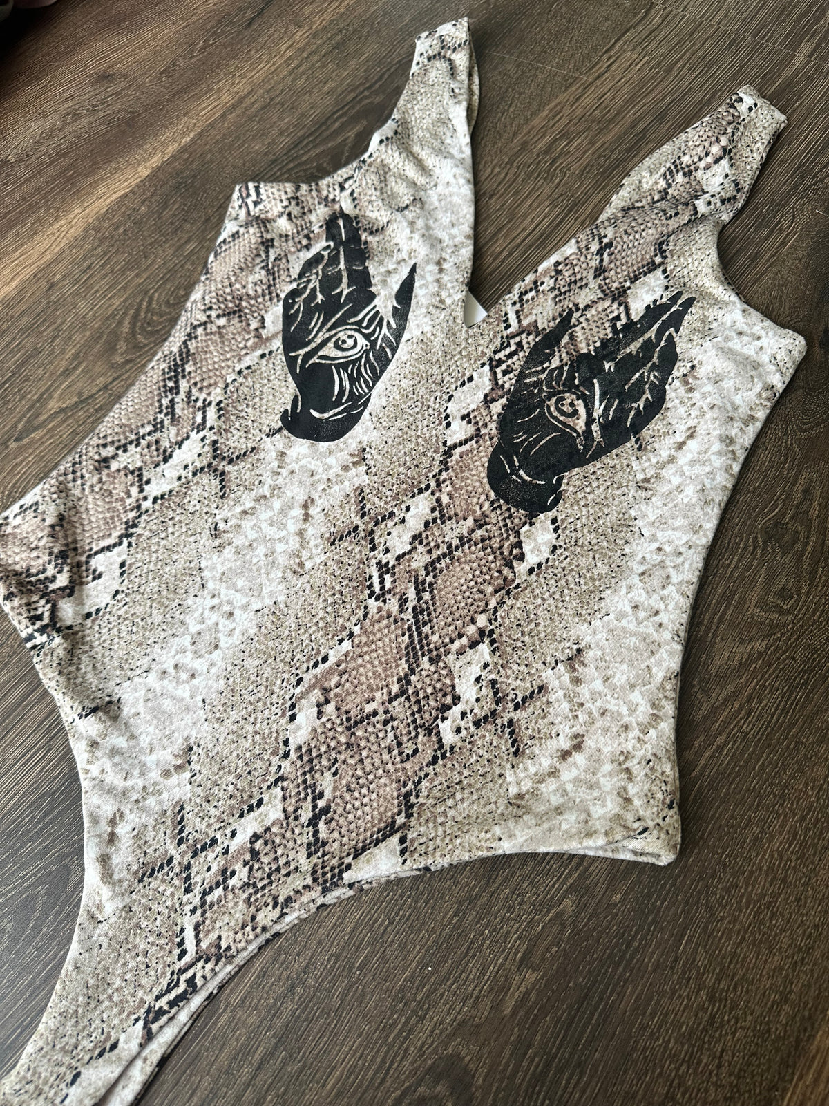 Block print Crop tops