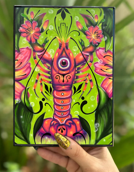 Sea-cret Dream Framed Print