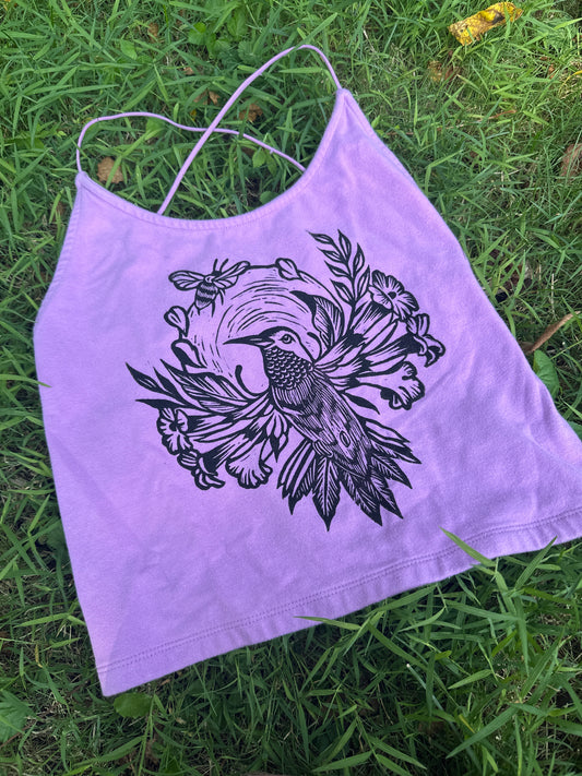 Pollunators crop top - Medium