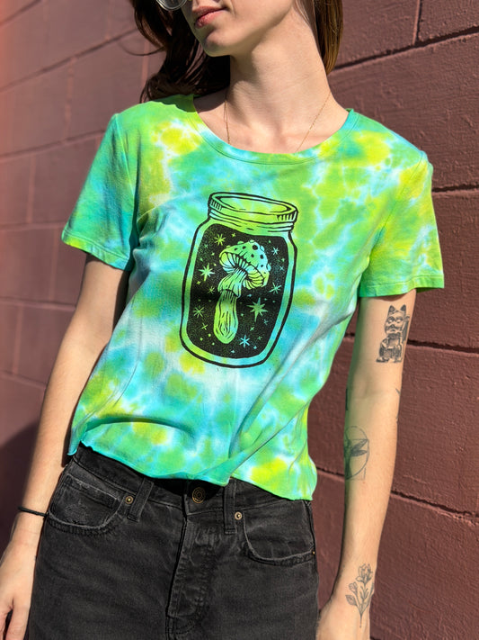 Mushroom Jar Tie-dye *Small*