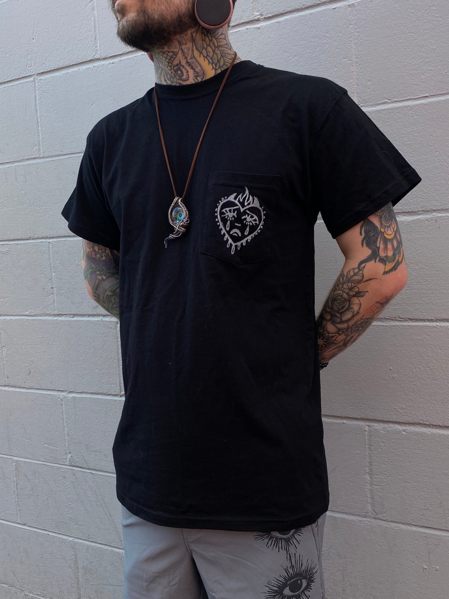 Devil Tears Men’s Pocket Tee - *Medium*