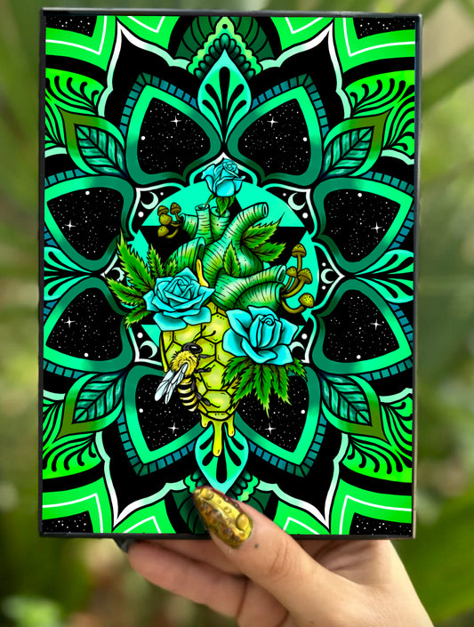 Limited Edition Holographic Heart Chakra