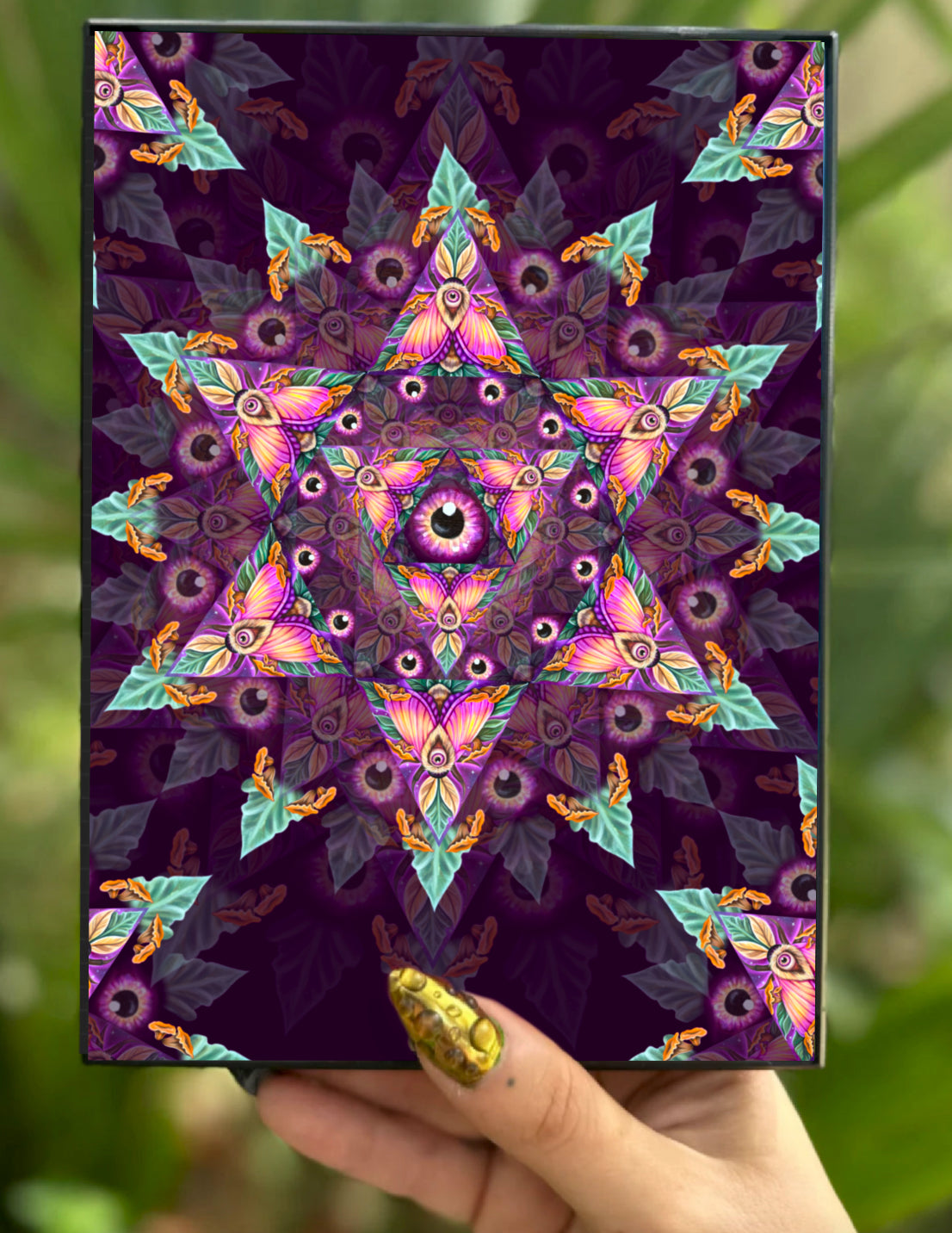 Rubiceyeda Kalidescope framed print