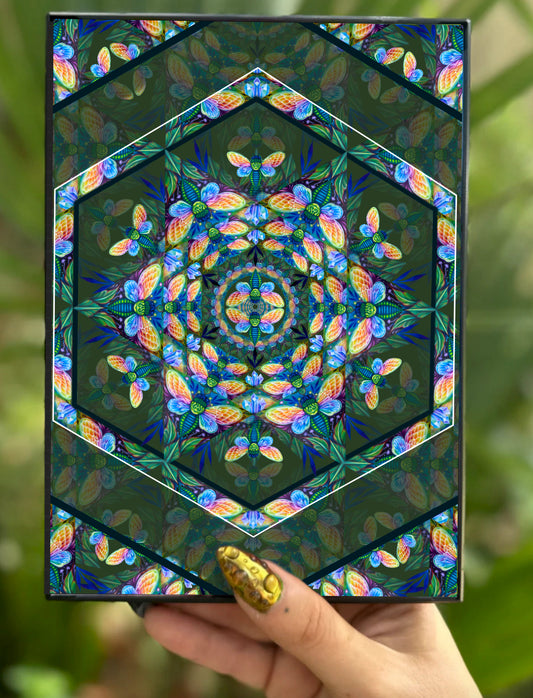 Crysaeda Kalidescope framed print