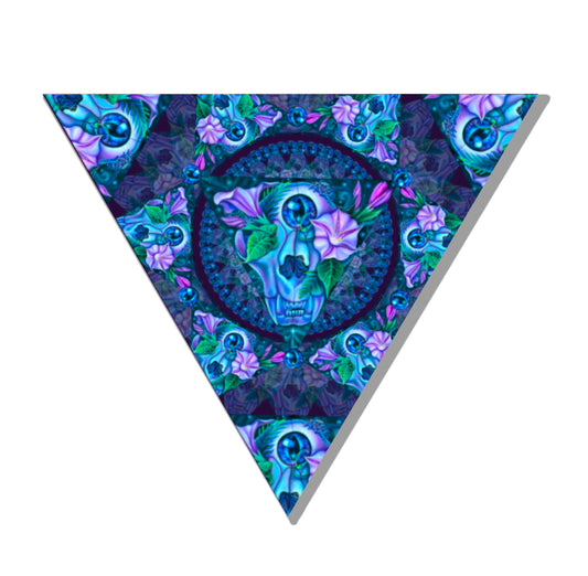 Stellements Kalidescope Triangle canvas print