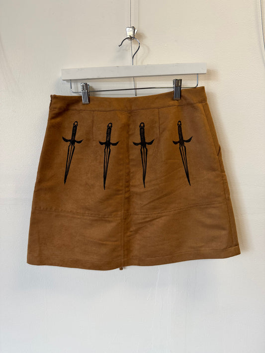 Block Printed Skirt *size 13*