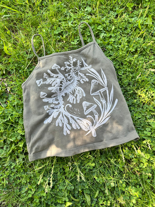 Sea Dragon crop top (small)