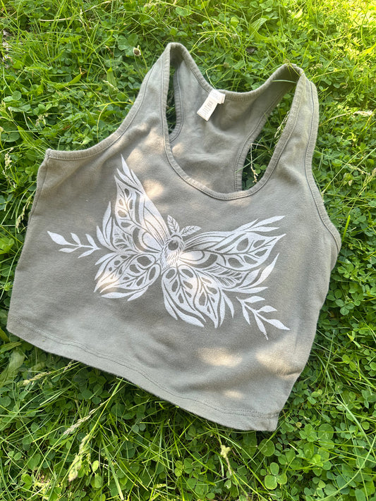 Mothstera Crop Top (large)