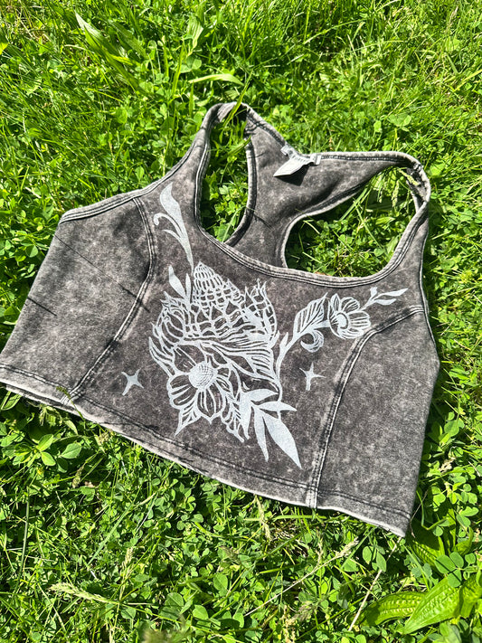 Blossom beach crop top (medium)