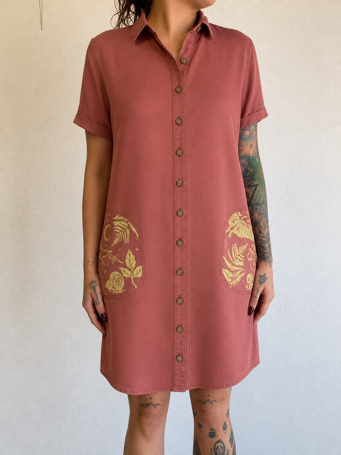 Woodland Pocket Dress *Roomy Small*