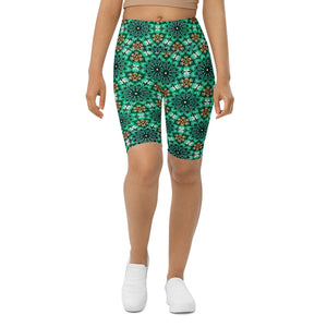 Emerald City Biker Shorts