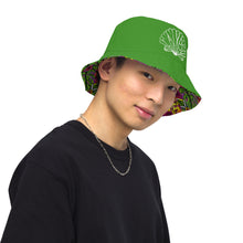 Load image into Gallery viewer, Monstera Madness Reversible bucket hat