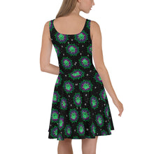 Load image into Gallery viewer, Sacred Succulence Skater Dress