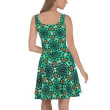 Load image into Gallery viewer, Emerald City Skater Dress