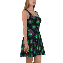 Load image into Gallery viewer, Sacred Succulence Skater Dress