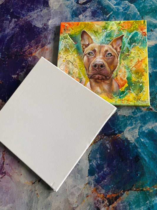 Pet portrait commission
