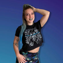 Load image into Gallery viewer, Tattoo Curse Shirt (crop top)
